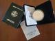 1996-P American Eagle 1 Ounce Proof Silver Bullion Coin in box and COA