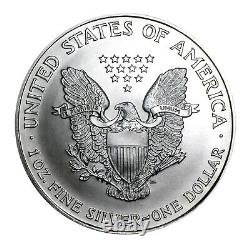 1997 $1 American Silver Eagle MS69 PCGS
