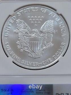 1997 Silver Eagle EARLY PRODUCTION Struck In 1996 MS69 From US Mint Sealed Box