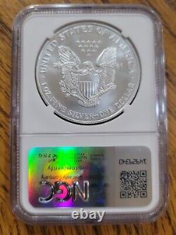 1997 Silver Eagle EARLY PRODUCTION Struck In 1996 MS69 From US Mint Sealed Box