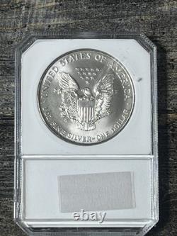 1997 Silver Eagle PCI Graded Cool Purple Toning (M$70)