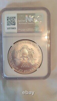 1997 Silver Eagle S Early Production Struck In 1996 MS69 From US Mint Sealed Box