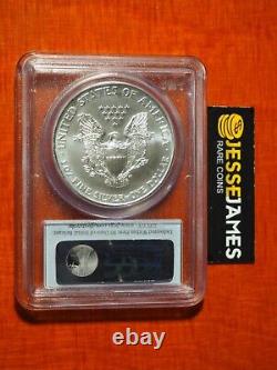 1998 $1 American Silver Eagle Pcgs Ms69 Flag First Strike Label