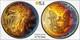 1998 American Silver Eagle Ase Pcgs Unc Detail Qc Gorgeous Toned Trueview