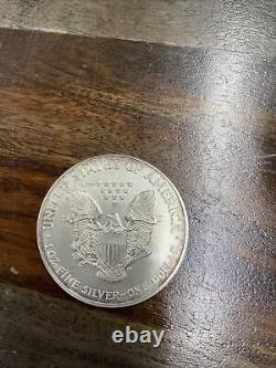 1999 1 oz Fine Silver One Dollar American Eagle