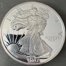 1 Lb Pound 2003 Silver Eagle Liberty United States Troy. 999 Fine Silver Coin