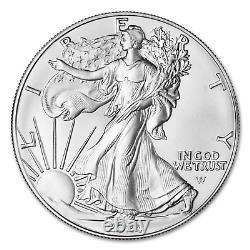 1 Oz American Silver Eagle $1 Coin BU (Tube of 10)