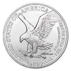 1 Oz American Silver Eagle $1 Coin BU (Tube of 10)