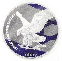 1 Oz Silver Coin 2023 American Eagle $1 Jewish Israel Israeli Defense Forces IDF