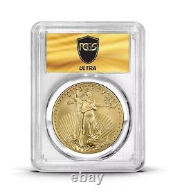 1-Unopened! ULTRA BREAKS Heat Wave-2024 PCGS SP70 Silver Or Gold 1 Oz Eagle