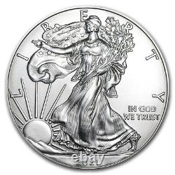 1 oz. 999 Silver 2021 American Eagle BU Coins MintDirect First Strike Type 1 & 2