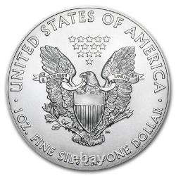 1 oz. 999 Silver 2021 American Eagle BU Coins MintDirect First Strike Type 1 & 2