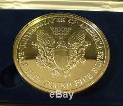 2000 (1/2 Troy pound). 999 Fine Silver AMERICAN EAGLE Design Proof Round