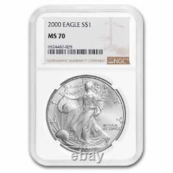 2000 American Silver Eagle MS-70 NGC
