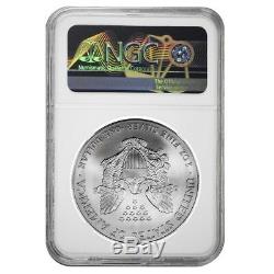 2001 1 oz Silver American Eagle $1 Coin NGC MS 70