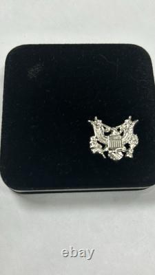 2001 AMERICAN SILVER EAGLE BU 1 OZ SILVER TONING TONED COIN (Raw13070) (AO)