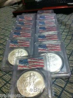 2001 PCGS WTC Recovery 1 of 1440 American Silver Eagle RARE LAST ONES