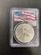 2001 Silver Eagle Pcgs Gem Uncirculated Recovered At Ground Zero Slabbed -$1