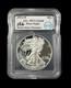 2001-W Proof American Silver Eagle ICG PR70 DCAM Austin Hutto Signed