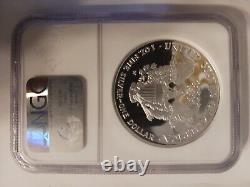 2002 W SILVER EAGLE NGC-CERTIFIED Pf 70 ULTRA CAMEO