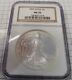 2004 American Silver Eagle one Dollar Coin NGC MS 70 Coin Is Milky On The Edge