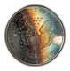 2005 1 oz Silver American Eagle PQ Terminal Rainbow Rim Toning BU E3376