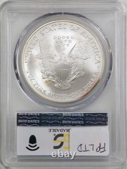 2005 1oz Silver American Eagle UNC Detail Questionable Color PCGS 56949952