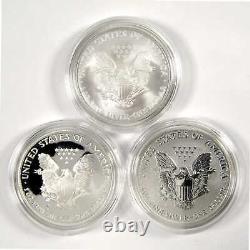 2006 American Eagle 20th Anniversary 3 Piece Set COA SKUCPC4750