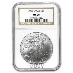 2006 Silver American Eagle MS-70 NGC SKU#13437