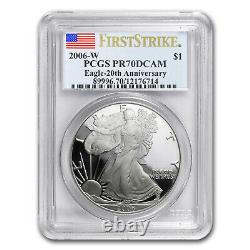 2006-W Proof Silver American Eagle PR-70 PCGS (FS) SKU#28115