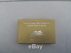2006-W US American Eagle 20th Anniversary Gold & Silver Two-Coin Set