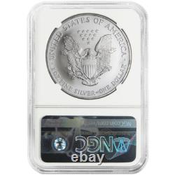 2007 $1 American Silver Eagle NGC MS70 Early Production Label