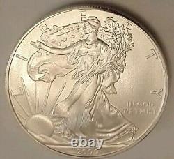 2007 & 2009 Silver American Eagles Uncertified