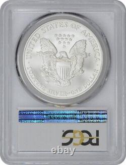 2007-W $1 American Silver Eagle Burnished SP70 PCGS