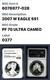2007-w / Proof Silver Eagle Ngc Pf70 Ultra Cameo Classic Brown Label