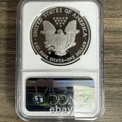2007-w / Proof Silver Eagle Ngc Pf70 Ultra Cameo Classic Brown Label
