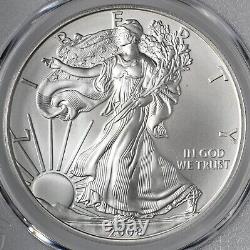 2008 W $1 Burnished Silver Eagle (american Silver Eagle/ase) Pcgs Sp70 #44616070
