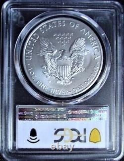 2008-W 1oz Silver American Eagle Dollar PCGS SP 70 Burnished