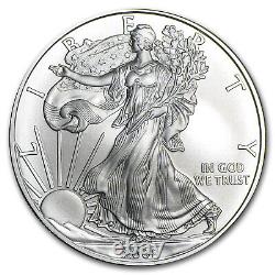 2008-W Burnished Silver American Eagle (Rev'07, withBox & COA) SKU #36650