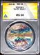 2009 $1 Silver American Eagle MS 66 ANACS # 7726124 Monster Tone Obverse + Bonus