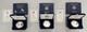2010-2012 W US Mint American Eagle One Ounce Silver Proof Coins COA, Box, 3 OZT