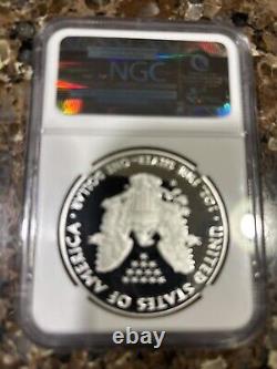 2011 1 oz Silver American Eagle W PF70 NGC 25th Anniversary (ER)