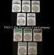 2011 25th Anniv Silver American Eagle $1 5-Coin Set FIRST STRIKE LABEL NGC 69