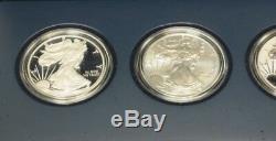 2011 American Silver Eagle 25th Anniversary 5-Coin Set Low Mintage Reverse Proof