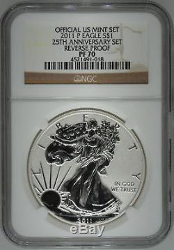 2011-P NGC PF70 Ultra Cameo Reverse Proof Silver Eagle