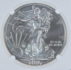 2011-S American Silver Eagle 25th Anniversary Set Mint State 9.9 NGC X NGCX