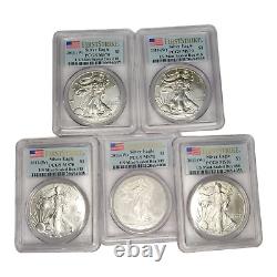 2011(W) American Silver Eagle First Strike PCGS MS 70 US Mint Sealed Box #18 5A