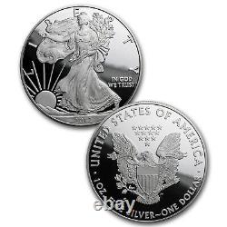 2012-S 2-Coin Silver American Eagle Set (75th Anniv) SKU #70576