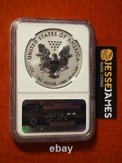 2012 S Reverse Proof Silver Eagle Ngc Pf70 From San Francisco Set Bridge Label