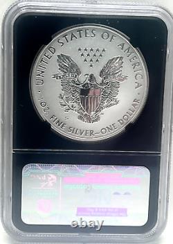 2012 S Silver Eagle Certified as MS 69 by NGC